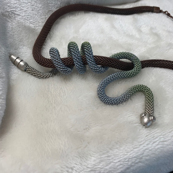 Designer snake necklace - Picture 10 of 13